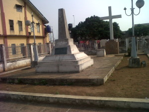 Site of Agia Tree~where the Gospel was first preached and where the first Christmas was celebrated in Nigeria