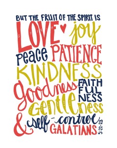 friut of the spirit