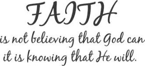 faith