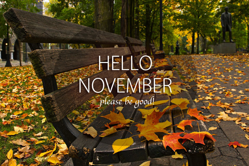 Happy new month - November